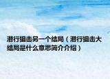 潜行狙击另一个结局（潜行狙击大结局是什么意思简介介绍）