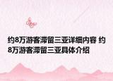 约8万游客滞留三亚详细内容 约8万游客滞留三亚具体介绍