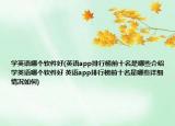 学英语哪个软件好(英语app排行榜前十名是哪些介绍 学英语哪个软件好 英语app排行榜前十名是哪些详细情况如何)