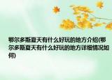 鄂尔多斯夏天有什么好玩的地方介绍(鄂尔多斯夏天有什么好玩的地方详细情况如何)