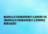 擦皮鞋dj洋洋的擦皮鞋是什么意思啊介绍(擦皮鞋dj洋洋的擦皮鞋是什么意思啊详细情况如何)