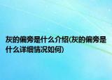 灰的偏旁是什么介绍(灰的偏旁是什么详细情况如何)