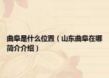 曲阜是什么位置（山东曲阜在哪简介介绍）