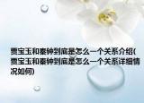 贾宝玉和秦钟到底是怎么一个关系介绍(贾宝玉和秦钟到底是怎么一个关系详细情况如何)
