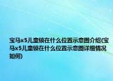 宝马x5儿童锁在什么位置示意图介绍(宝马x5儿童锁在什么位置示意图详细情况如何)