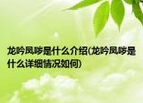 龙吟凤哕是什么介绍(龙吟凤哕是什么详细情况如何)