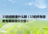 15的倍数是什么数（15的所有倍数有哪些简介介绍）