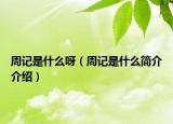 周记是什么呀（周记是什么简介介绍）