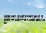 暗黑破坏神3(魔法师不死鸟攻略介绍 暗黑破坏神3 魔法师不死鸟攻略详细情况如何)