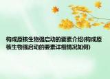 构成原核生物强启动的要素介绍(构成原核生物强启动的要素详细情况如何)