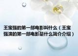 王宝强的第一部电影叫什么（王宝强演的第一部电影是什么简介介绍）