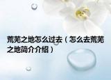 荒芜之地怎么过去（怎么去荒芜之地简介介绍）