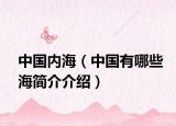 中国内海（中国有哪些海简介介绍）