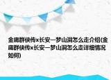 金庸群侠传x长安一梦山洞怎么走介绍(金庸群侠传x长安一梦山洞怎么走详细情况如何)