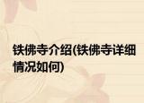 铁佛寺介绍(铁佛寺详细情况如何)