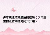 少年班江依琳最后的结局（少年班里的江依琳结局简介介绍）