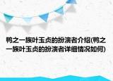 鸭之一族叶玉贞的扮演者介绍(鸭之一族叶玉贞的扮演者详细情况如何)