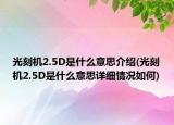 光刻机2.5D是什么意思介绍(光刻机2.5D是什么意思详细情况如何)