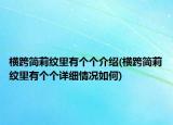 横跨简莉纹里有个个介绍(横跨简莉纹里有个个详细情况如何)