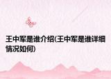 王中军是谁介绍(王中军是谁详细情况如何)