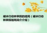 破冰行动林宗辉的结局（破冰行动林宗辉结局简介介绍）