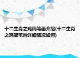 十二生肖之鸡简笔画介绍(十二生肖之鸡简笔画详细情况如何)