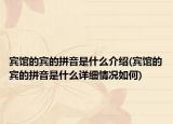 宾馆的宾的拼音是什么介绍(宾馆的宾的拼音是什么详细情况如何)