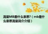流量MB是什么意思?（mb是什么意思流量简介介绍）