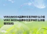 VERO(MODA品牌中文名字叫什么介绍 VERO MODA品牌中文名字叫什么详细情况如何)