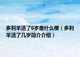 多利羊活了6岁是什么梗（多利羊活了几岁简介介绍）