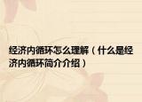经济内循环怎么理解（什么是经济内循环简介介绍）