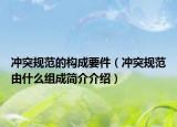 冲突规范的构成要件（冲突规范由什么组成简介介绍）