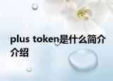 plus token是什么简介介绍