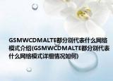 GSMWCDMALTE都分别代表什么网络模式介绍(GSMWCDMALTE都分别代表什么网络模式详细情况如何)