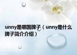 unny是哪国牌子（unny是什么牌子简介介绍）