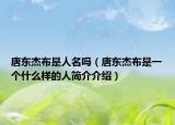 唐东杰布是人名吗（唐东杰布是一个什么样的人简介介绍）