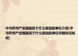中马钦州产业园是属于什么级别的单位介绍(中马钦州产业园是属于什么级别的单位详细情况如何)