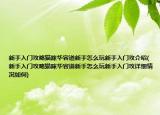 新手入门攻略猫咪华容道新手怎么玩新手入门攻介绍(新手入门攻略猫咪华容道新手怎么玩新手入门攻详细情况如何)