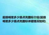 超级明星多少级点亮图标介绍(超级明星多少级点亮图标详细情况如何)