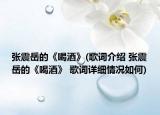 张震岳的《喝酒》(歌词介绍 张震岳的《喝酒》 歌词详细情况如何)