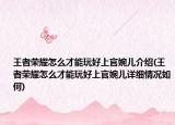 王者荣耀怎么才能玩好上官婉儿介绍(王者荣耀怎么才能玩好上官婉儿详细情况如何)