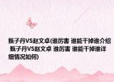甄子丹VS赵文卓(谁厉害 谁能干掉谁介绍 甄子丹VS赵文卓 谁厉害 谁能干掉谁详细情况如何)