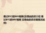 看过BY2的MV视频(没理由的进介绍 看过BY2的MV视频 没理由的进详细情况如何)