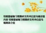 特朗普被曝习惯撕碎文件冲白宫马桶详细内容 特朗普被曝习惯撕碎文件冲白宫马桶具体介绍