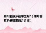 咖啡的故乡在哪里呢?（咖啡的故乡是哪里简介介绍）