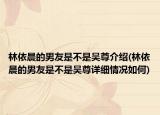 林依晨的男友是不是吴尊介绍(林依晨的男友是不是吴尊详细情况如何)