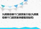 九阴真经哪个门派厉害介绍(九阴真经哪个门派厉害详细情况如何)