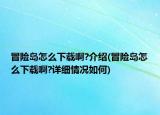 冒险岛怎么下载啊?介绍(冒险岛怎么下载啊?详细情况如何)