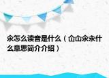 氽怎么读音是什么（仚屳氽汆什么意思简介介绍）