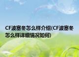 CF波塞冬怎么样介绍(CF波塞冬怎么样详细情况如何)